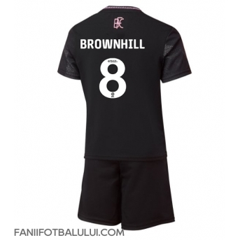 Burnley Josh Brownhill #8 Echipament de Fotbal Replică 2024-25 Copii Deplasare (+ Șorturi)